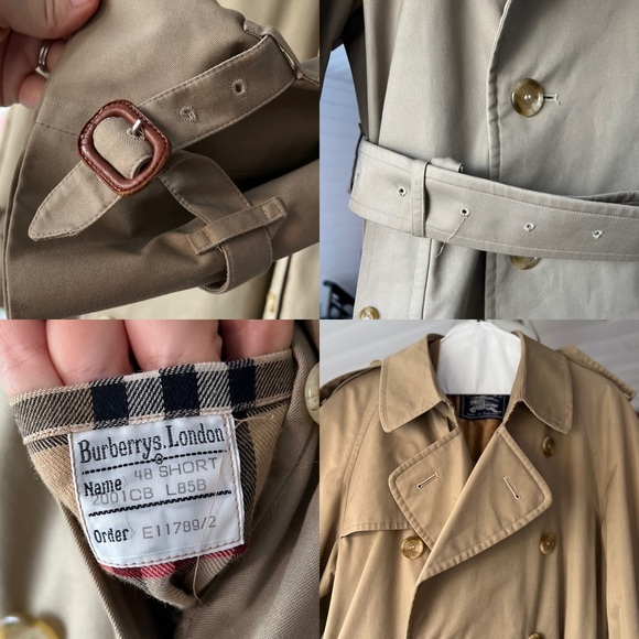 BURBERRY Vintage Trench Coat - Picture 10 of 16